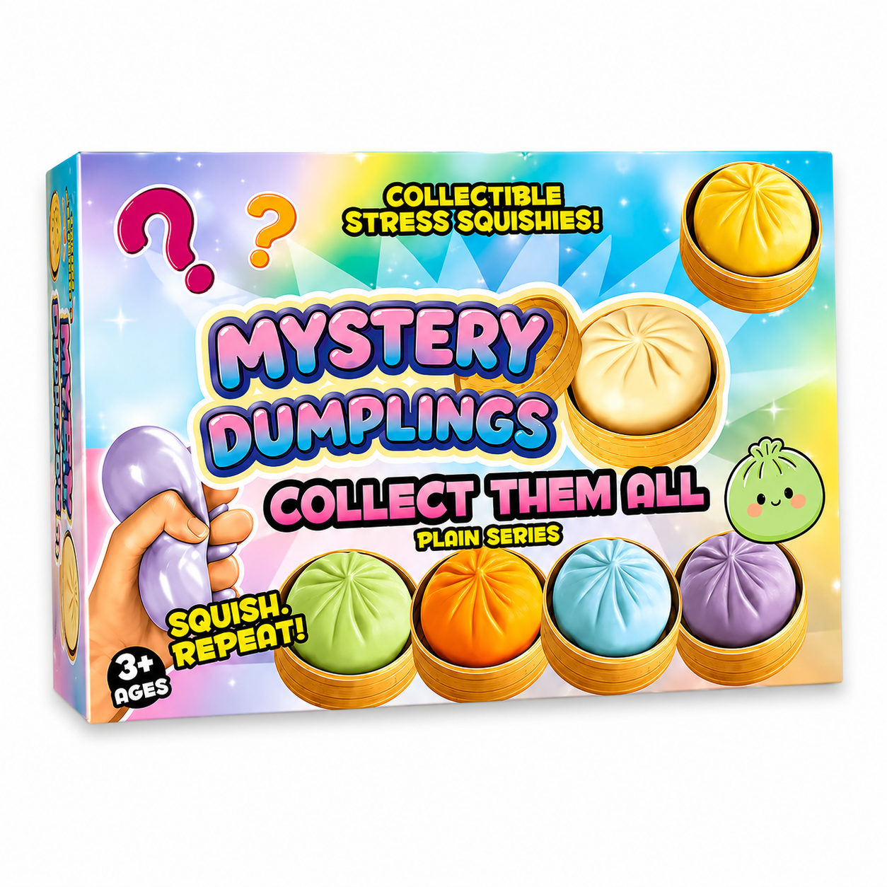 Plain Mystery Dumpling Squishies