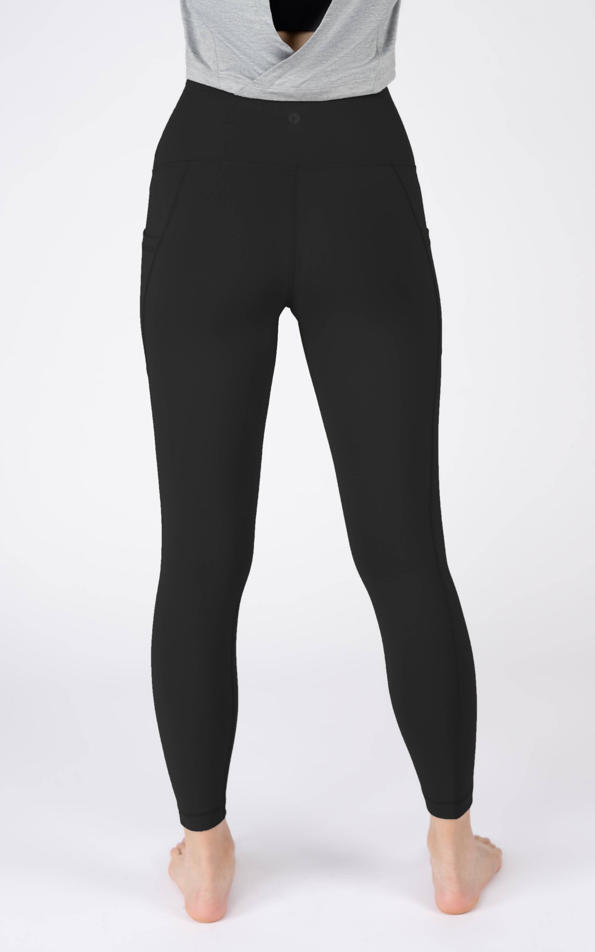 90 Degree by Reflex & Yogalicious - 90 Degree by Reflex - Women's Side Pocket Ankle Leggings