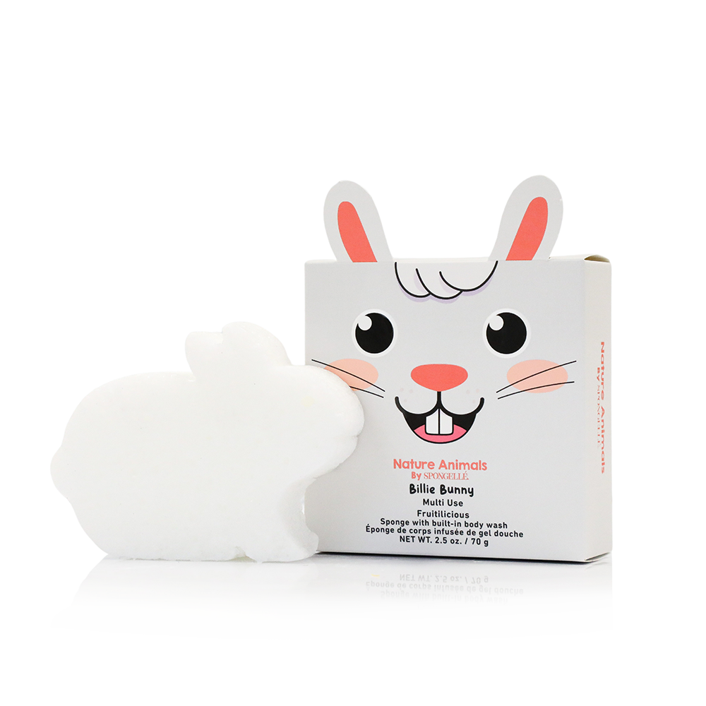 Spongellé | Billie Bunny Nature Animals Sponge  | Kids