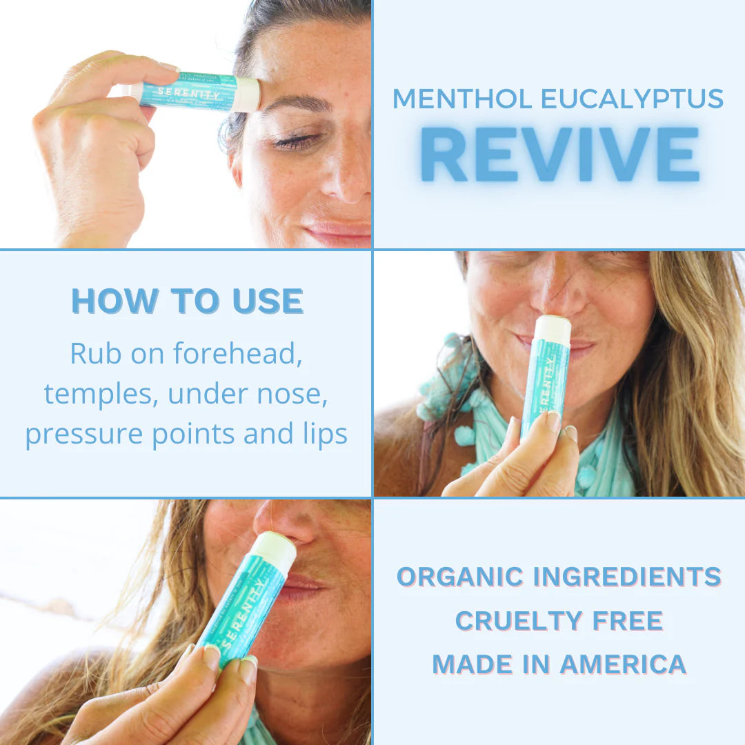 Product packaging with usage instructions and features on a light blue background