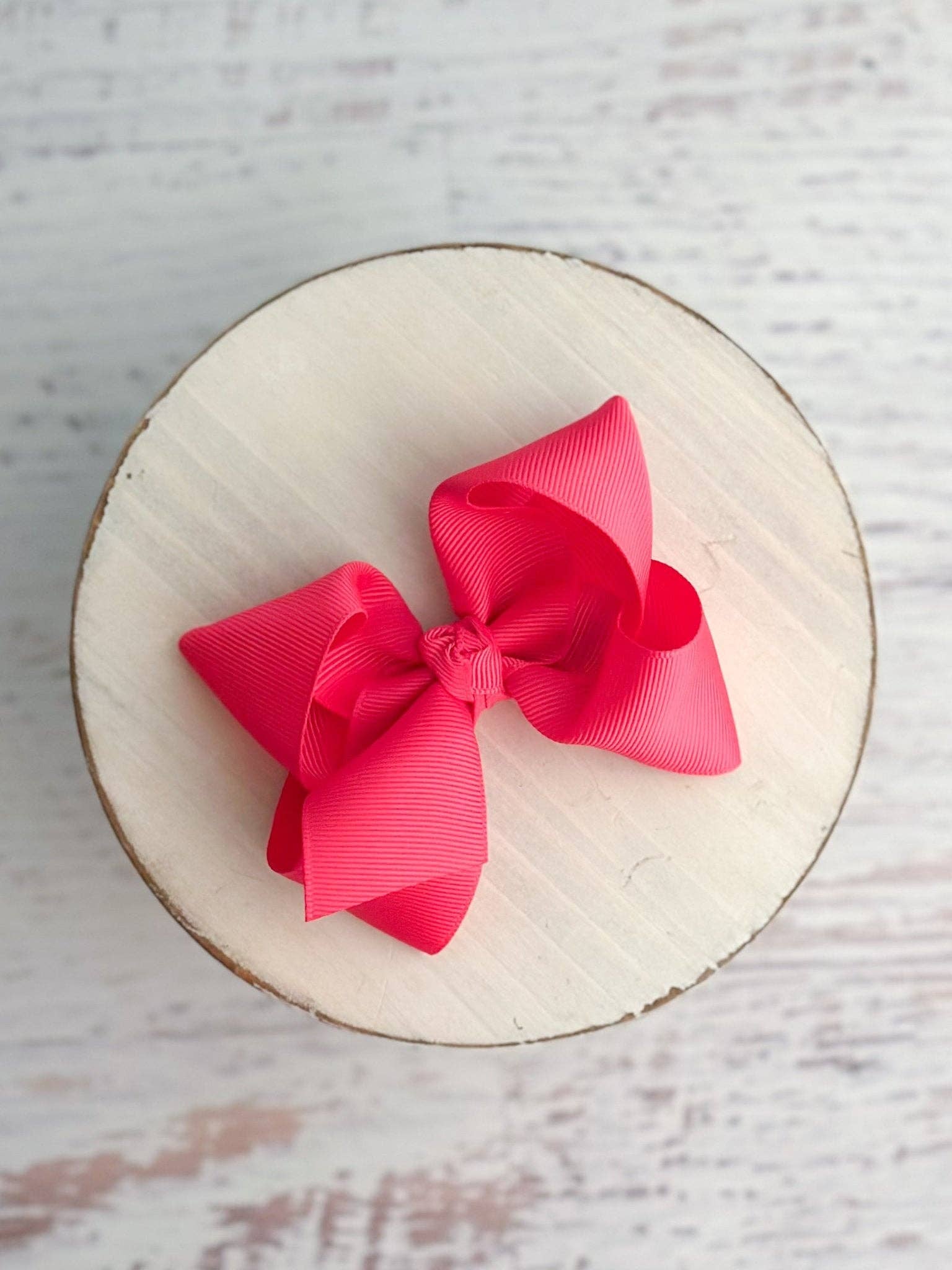 The Hair Bow Company - 4" Essential Grosgrain Hair Bow | Clip or Headband