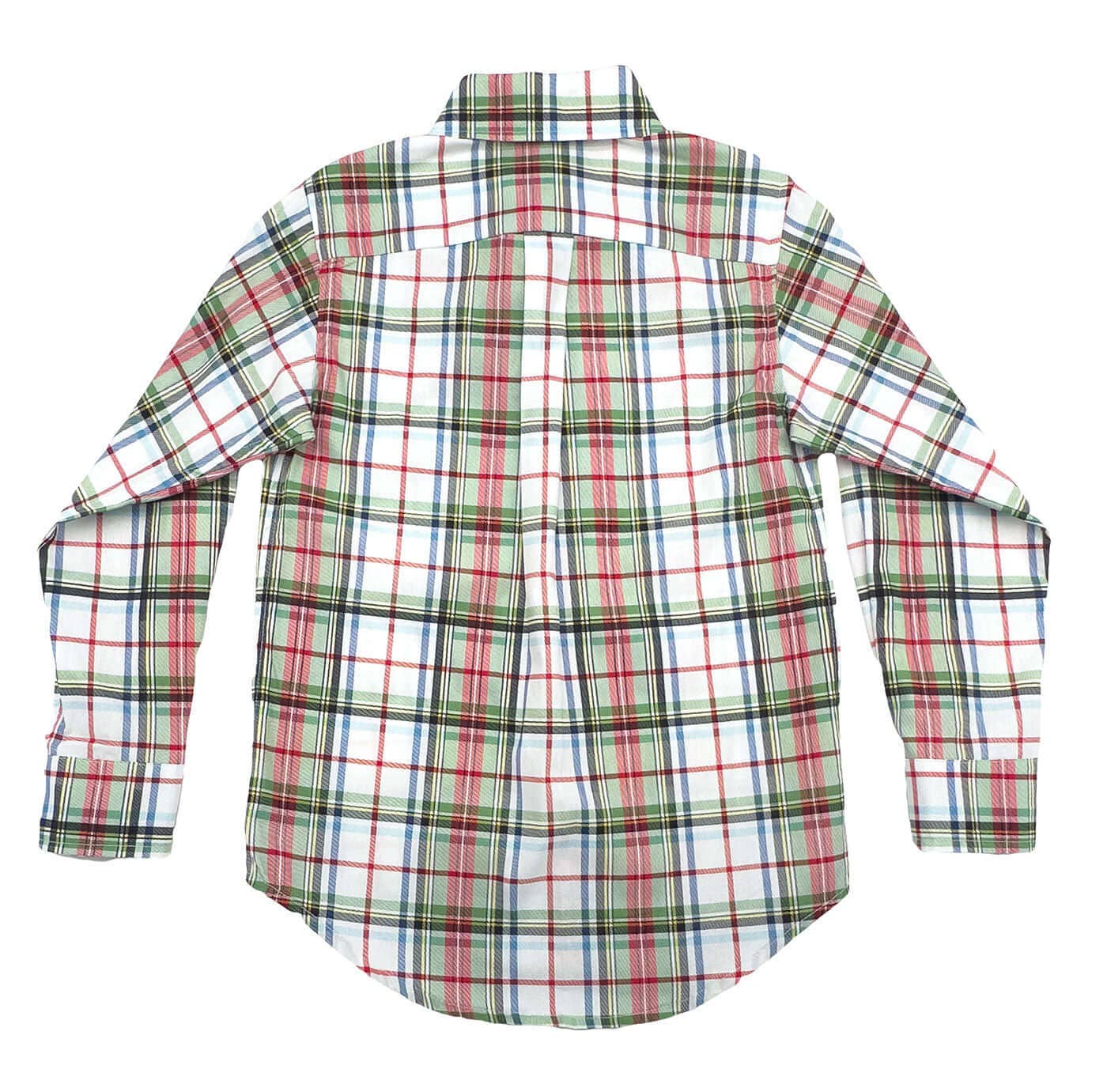 Saltwater Boys Company - Carter Oxford Boys Shirt Creme Plaid 
