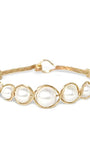 Wired Round Pearl Bracelet