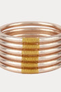 Champagne All Weather Bangles(Set of 6)