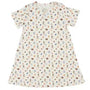 Navy Tiger Pom Bamboo Dress