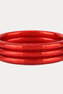 Crimson All Weather Bangles(Set of 3) Serenity Prayer