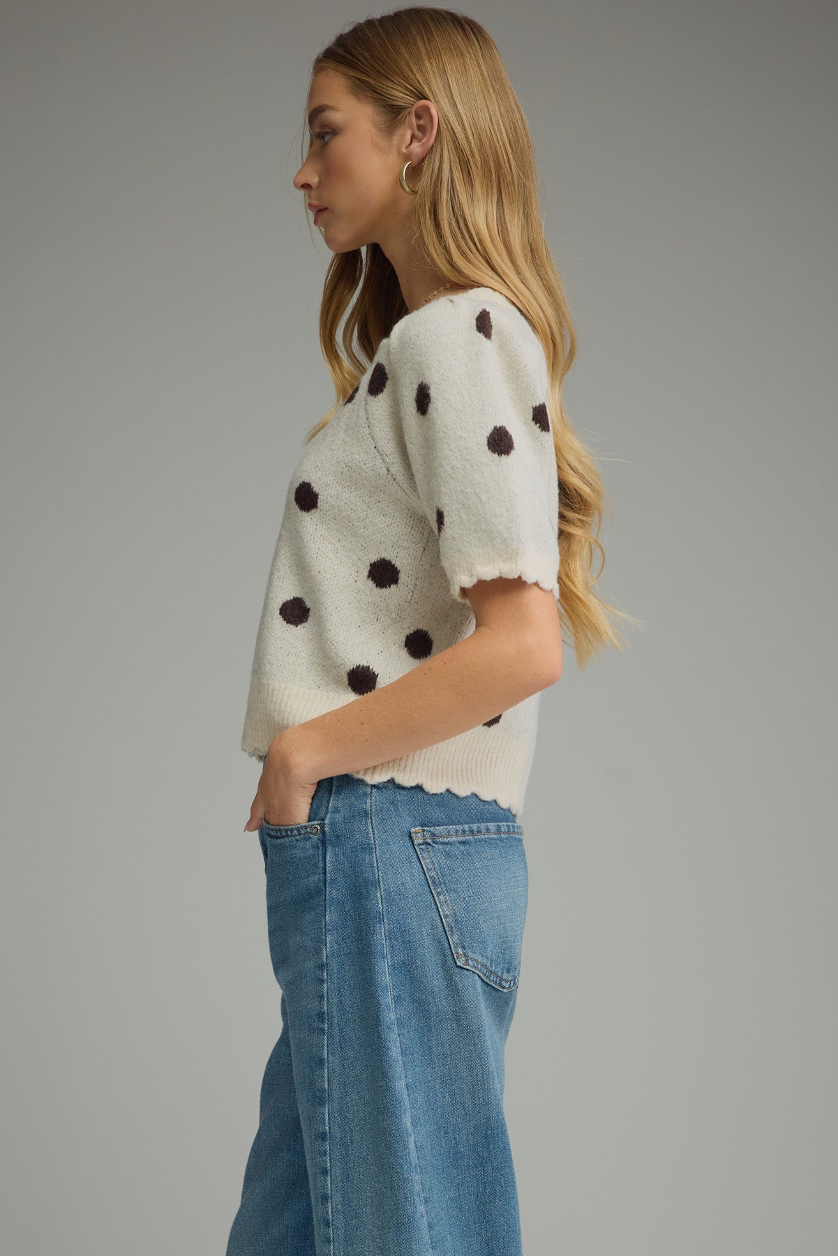 Polka Dot Sweater