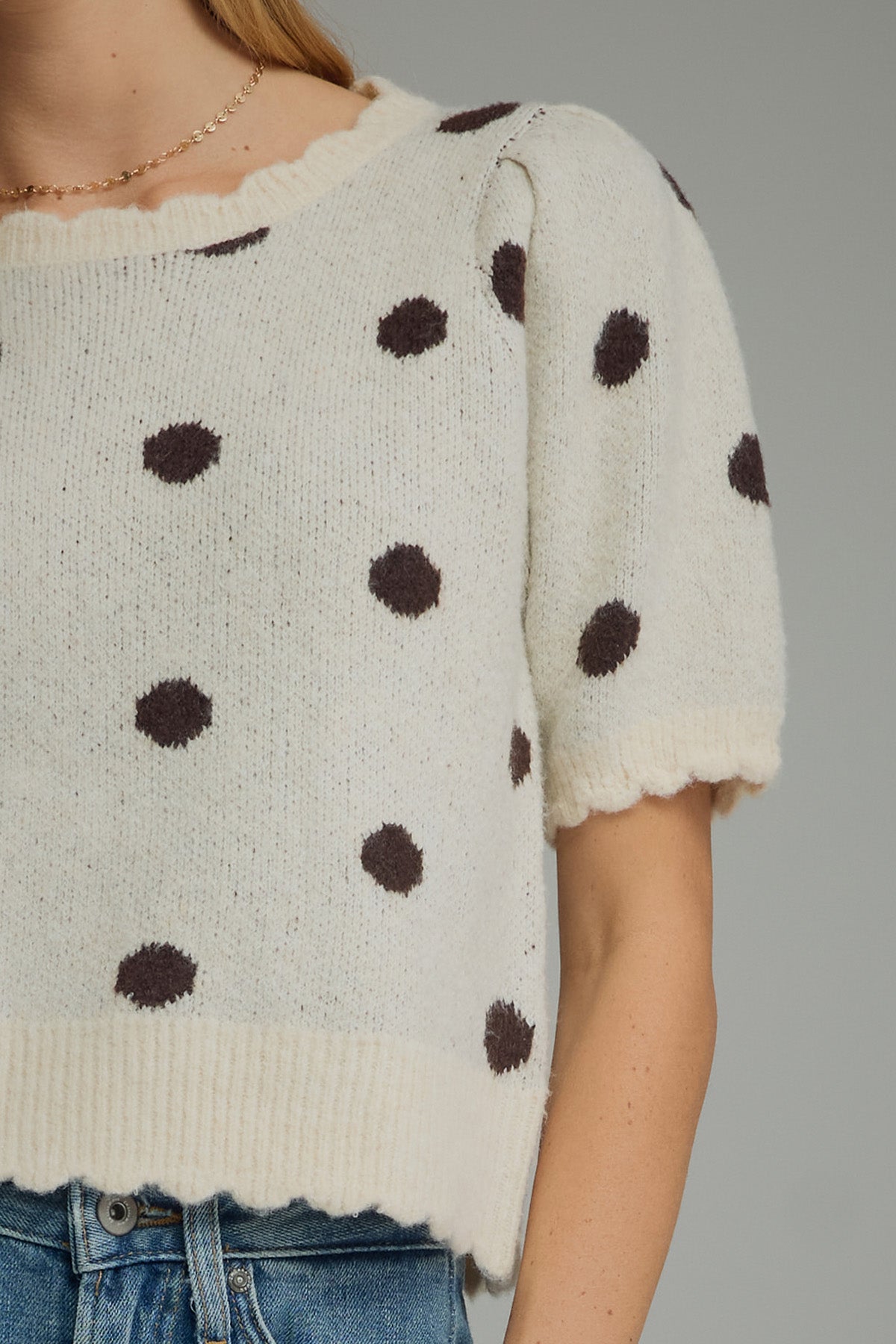 Polka Dot Sweater