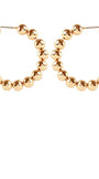 5 mm CCB Metal Ball Hoop Earring