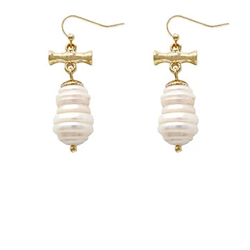 Pearl Dangle Earrings