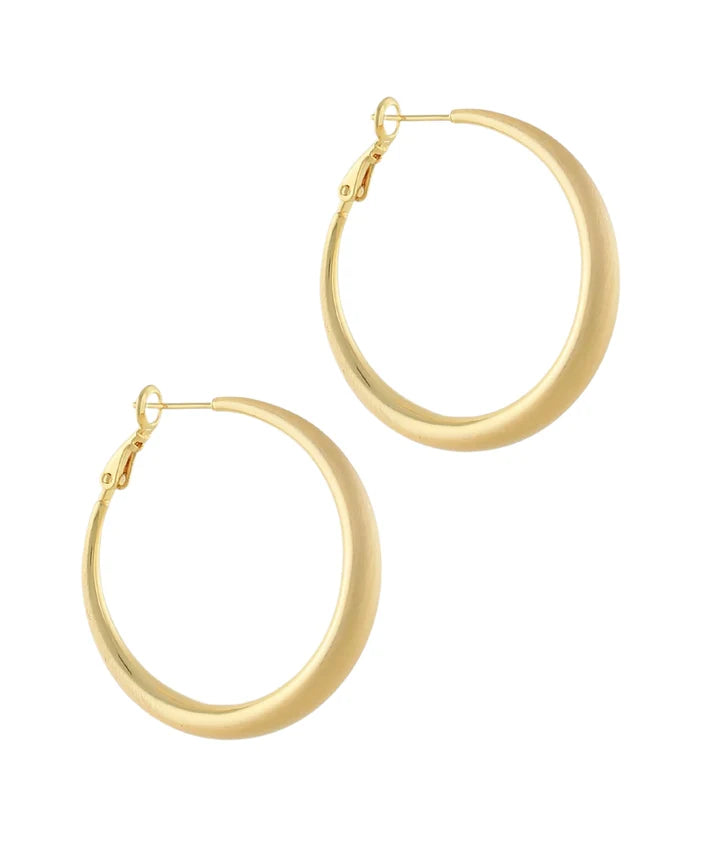 Graduated Hoop Earrings