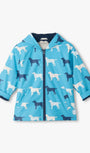 Dog Silhouette Colour Change Rain Coat