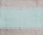Burp Cloth - Pink Slim Ruffle