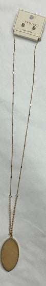 Natural Stone Pendant Necklace