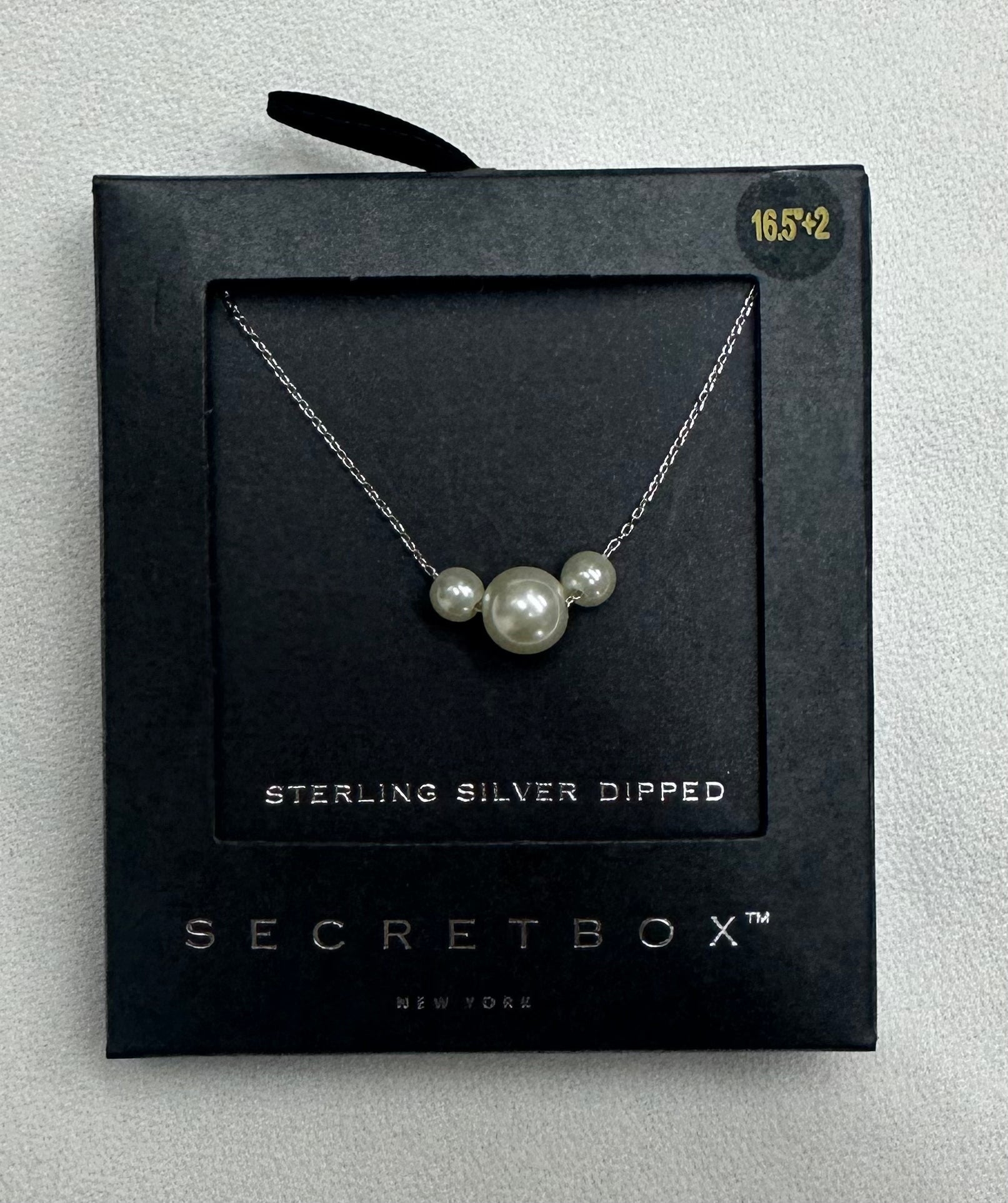 Genuine Pearl Pendant Necklace