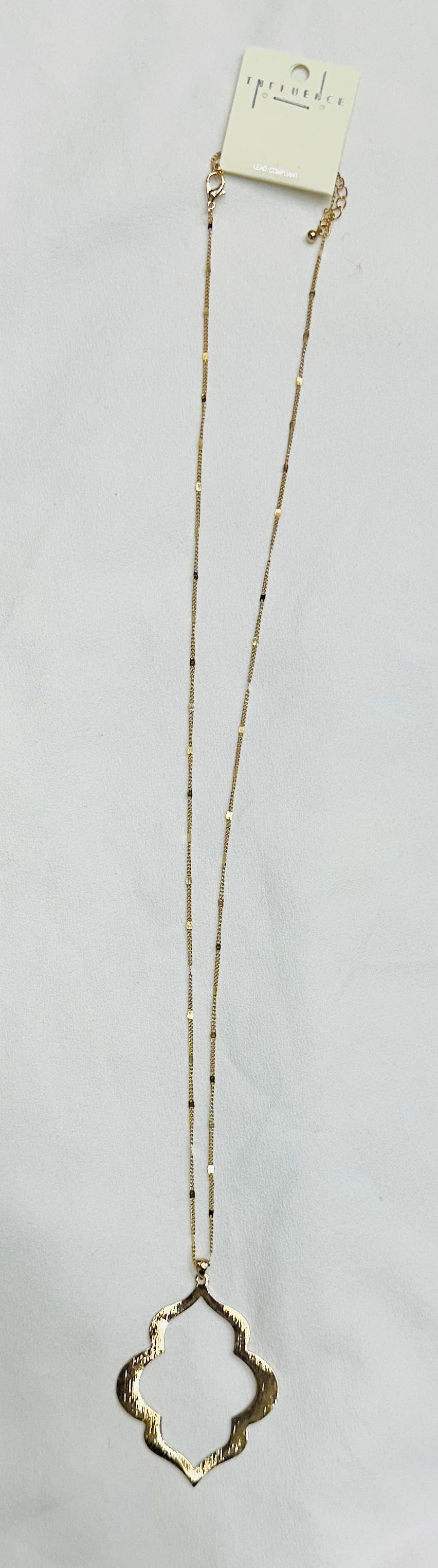 Moroccan Quaterfoil Necklace