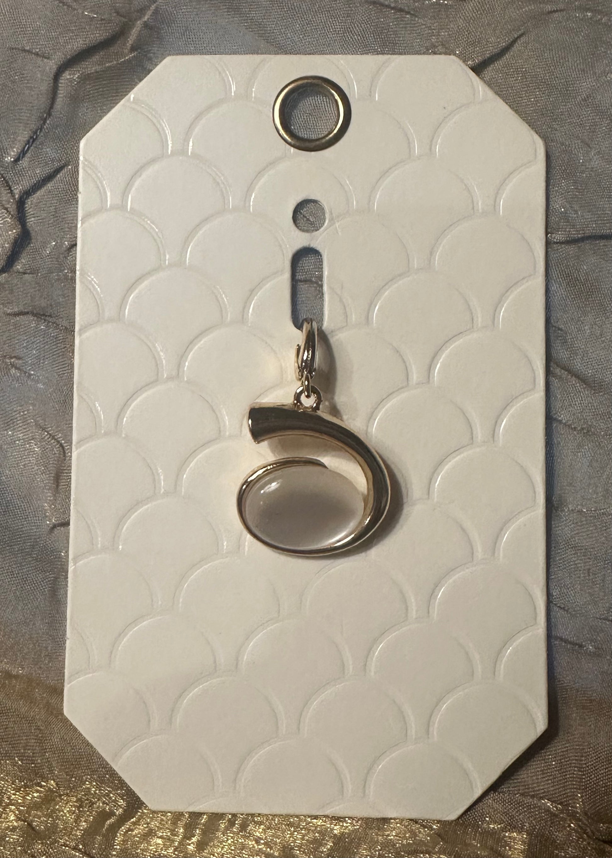 Medium Gold Charm Pendant (Each Sold Separately)