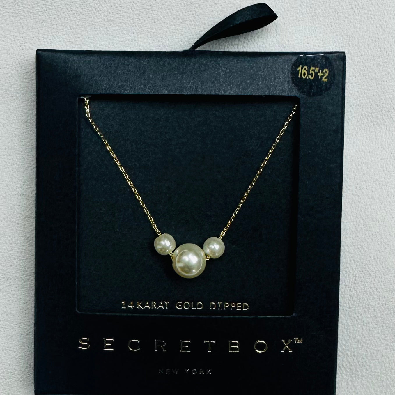 Genuine Pearl Pendant Necklace