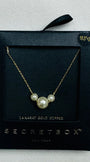 Genuine Pearl Pendant Necklace