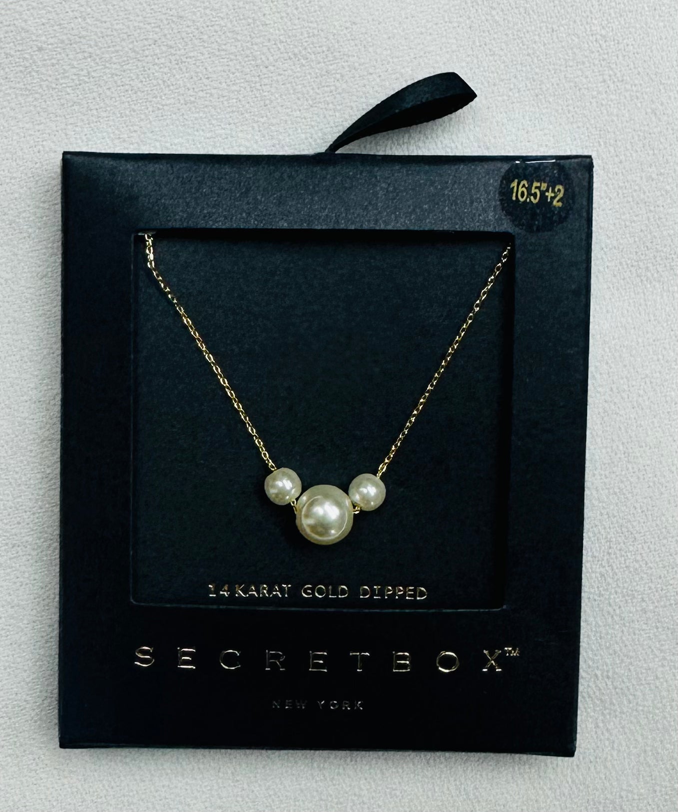 Genuine Pearl Pendant Necklace