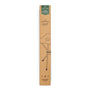 Cardboard packaging of 'The Perfect Perch' camp stool with branding on a white background