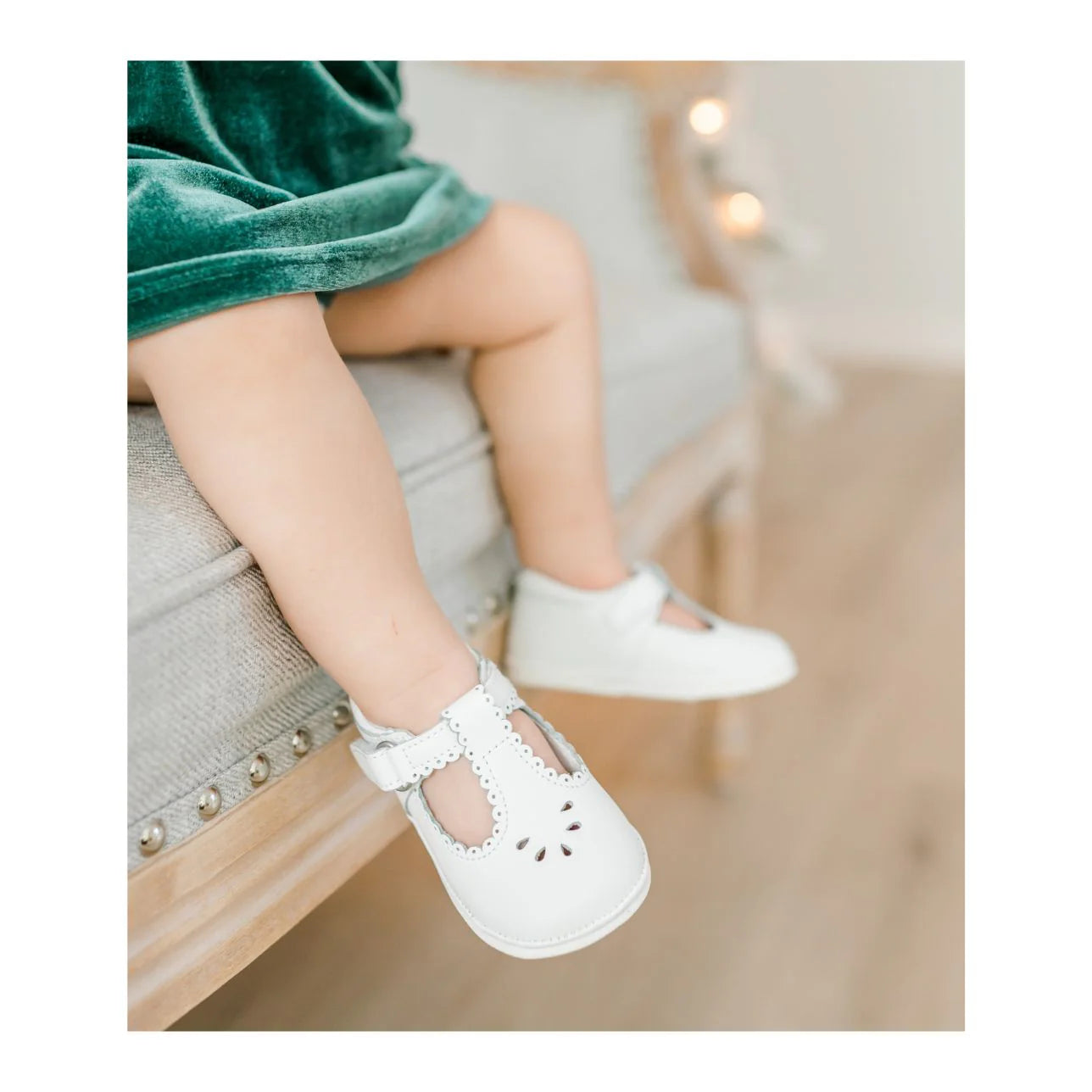 Dottie Scalloped Perforated Mary Jane