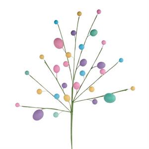 Mixed Size Egg and Berry Spray