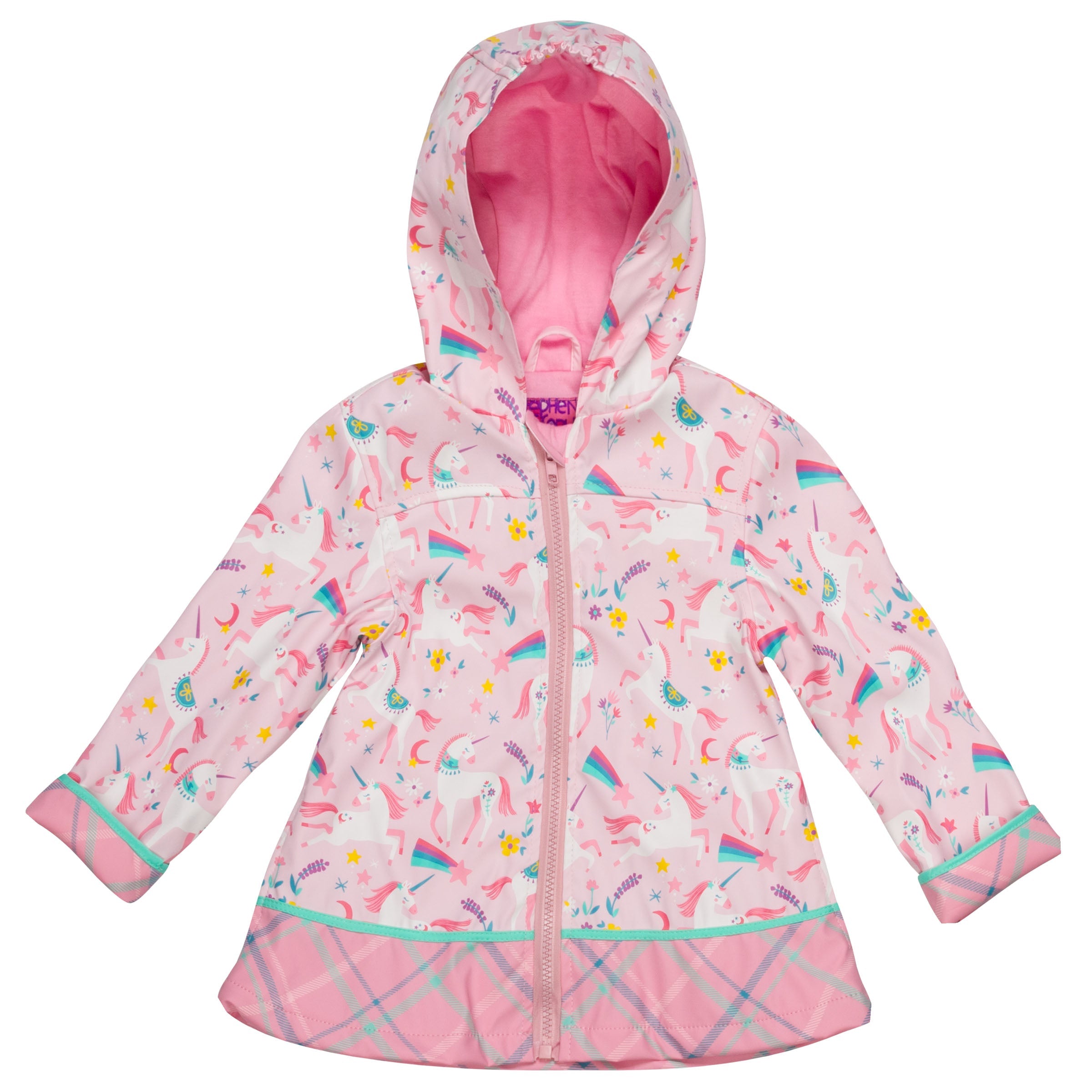 Girls Unicorn Rain Jacket