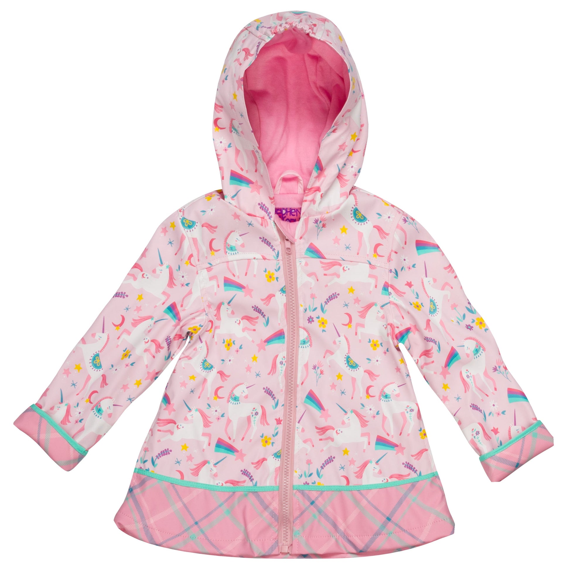 Girls Unicorn Rain Jacket