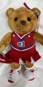 Cheer Bear with Megaphone #1 - Red, White and Blue