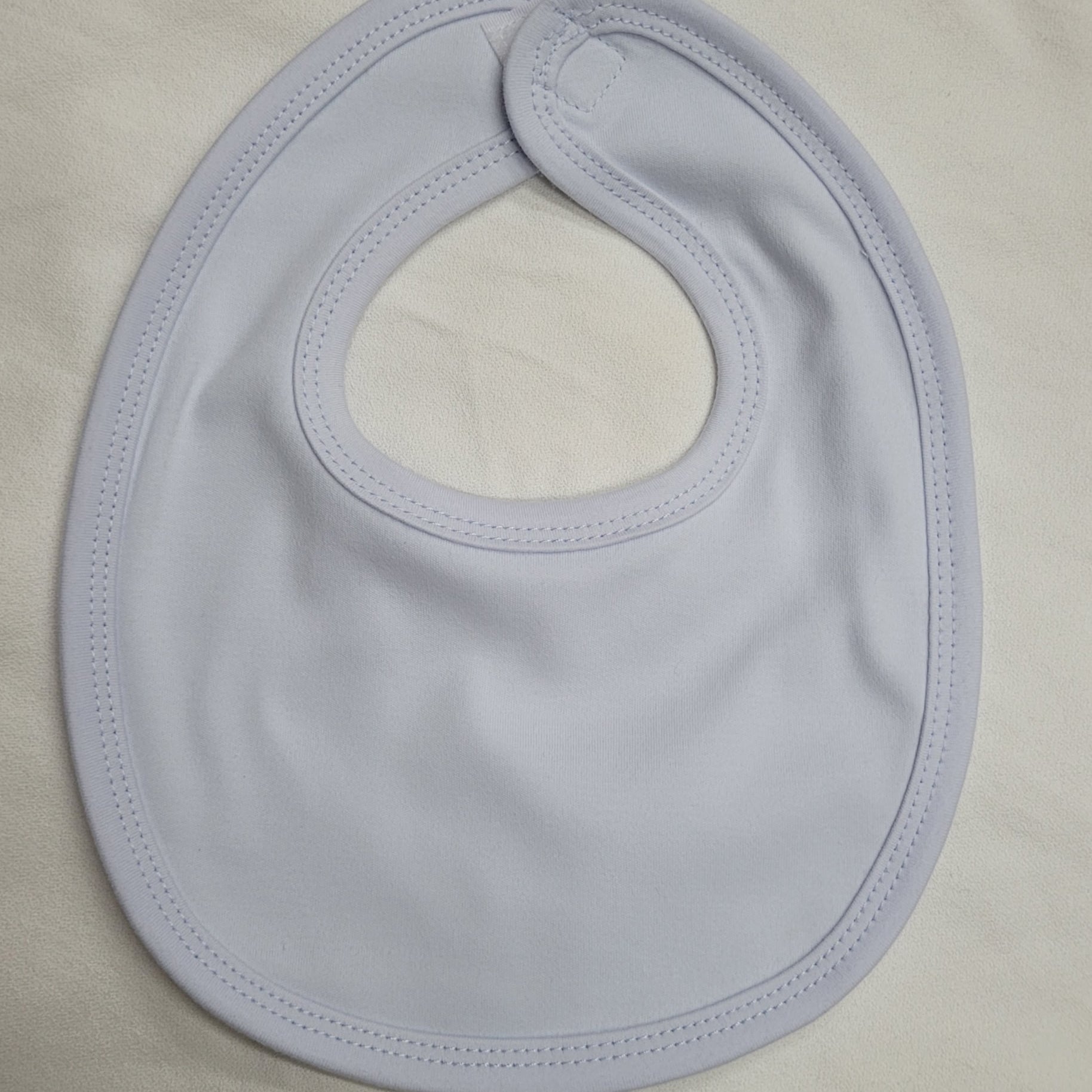 Blue Round Kit Boys Bib