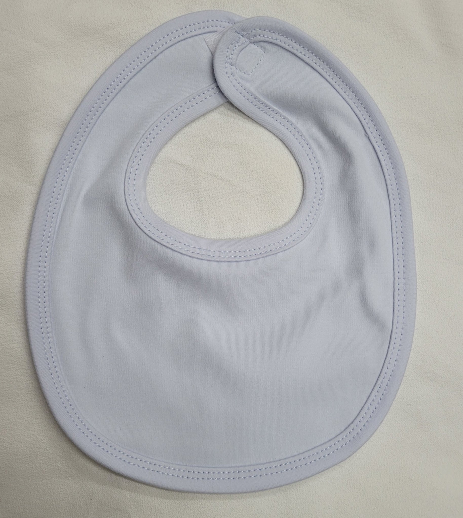 Blue Round Kit Boys Bib
