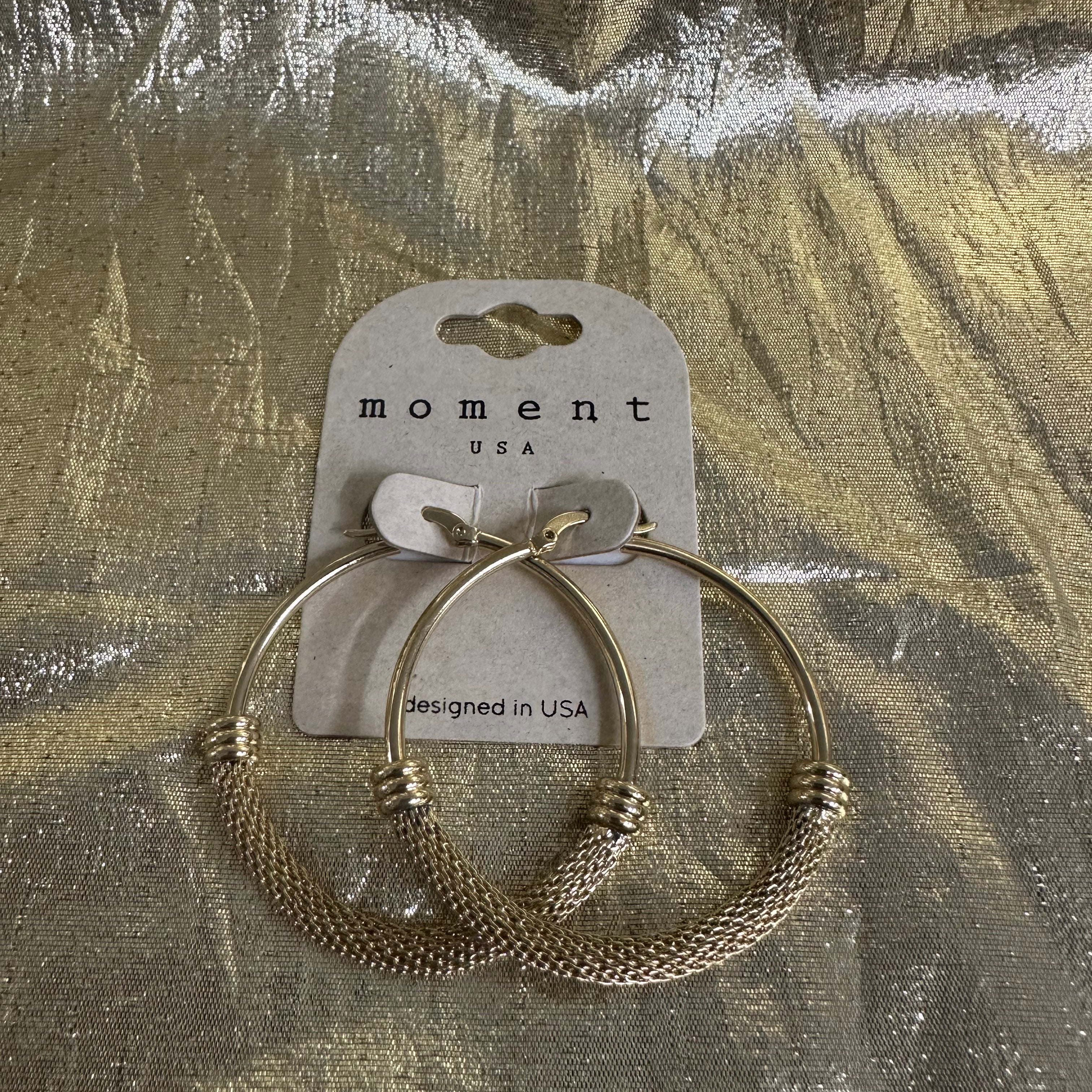 Half Chained Hoops