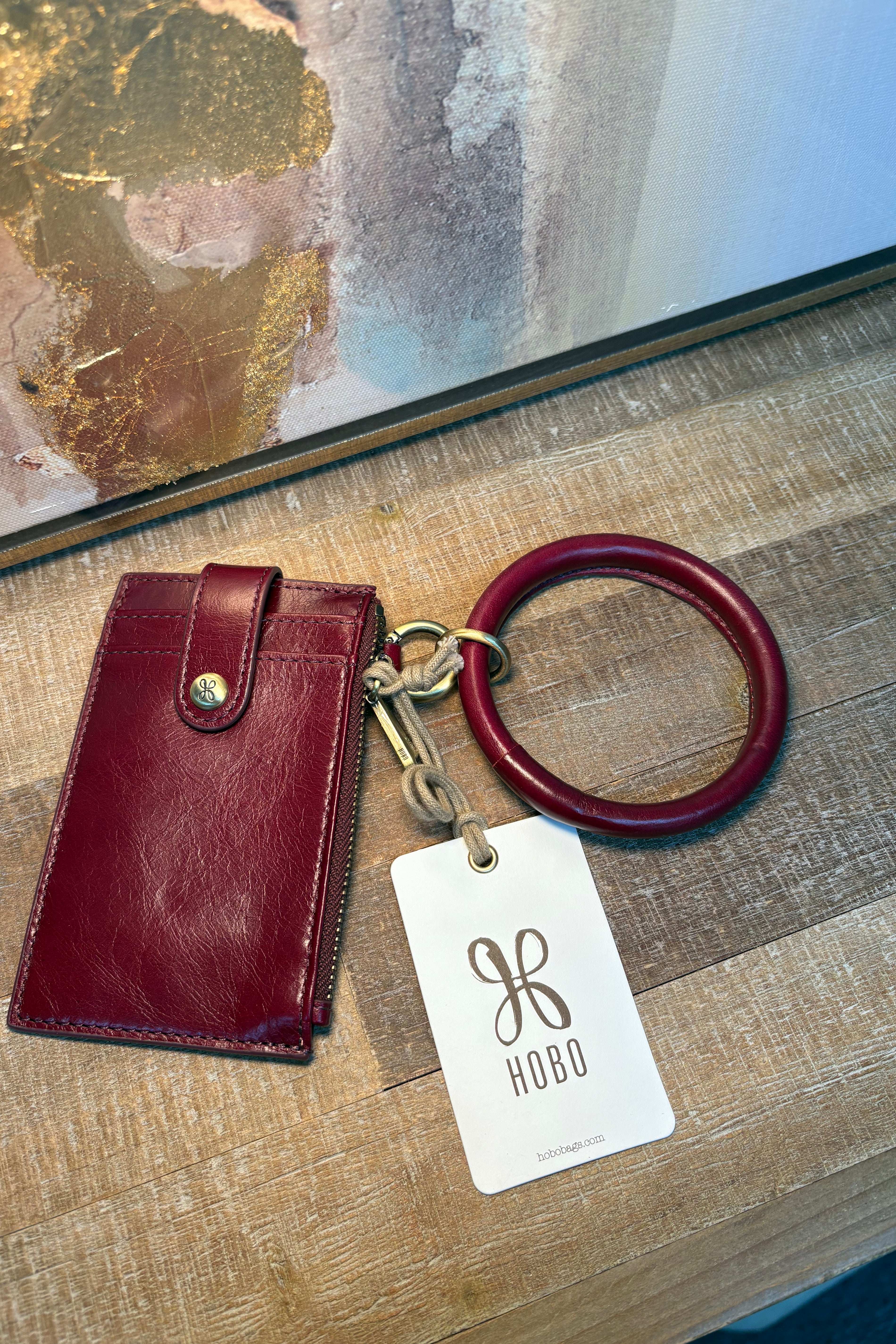 Ring Credit Card Wristlet