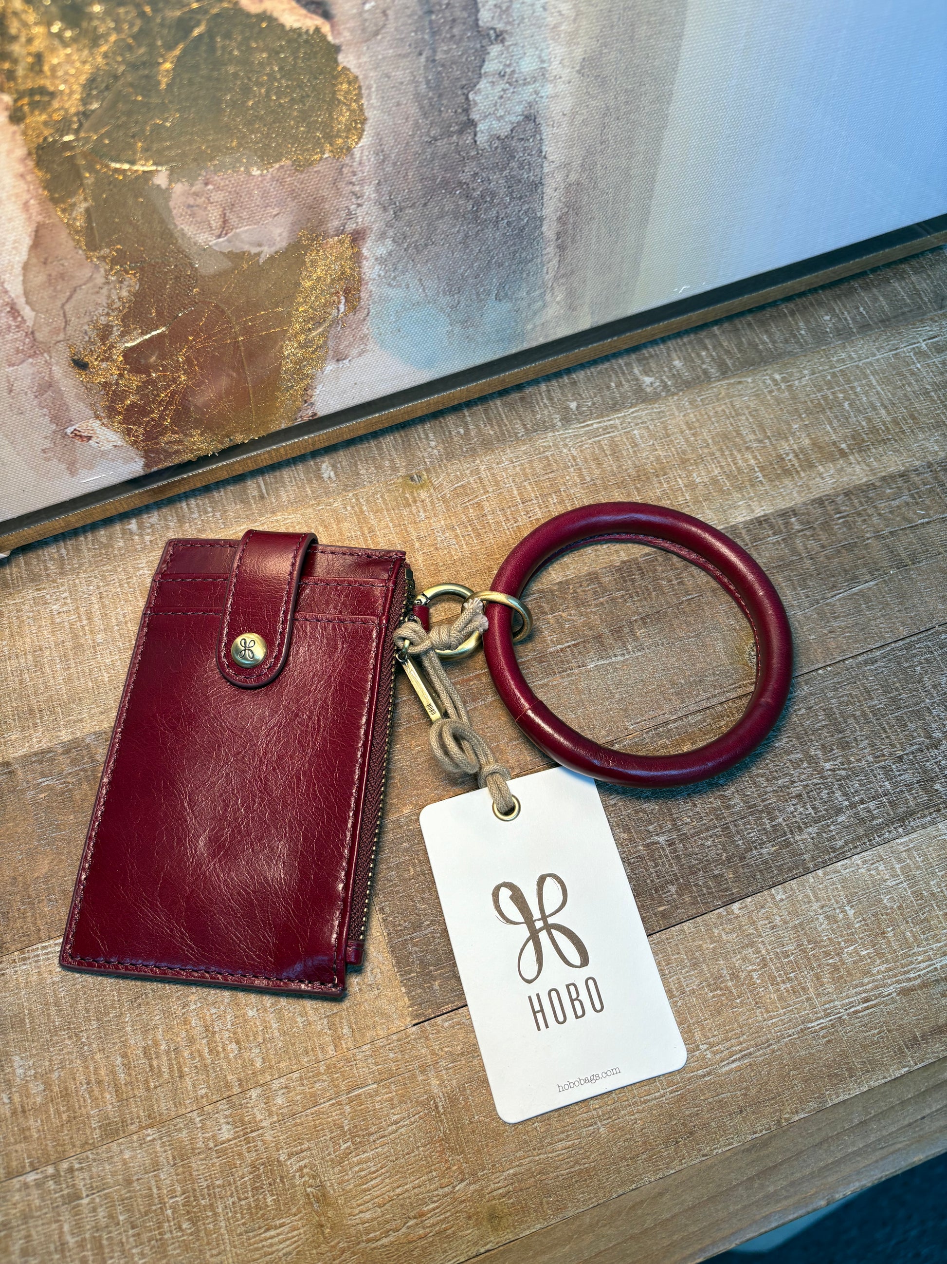 Ring Credit Card Wristlet