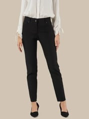 Ultra Stretch Straight Leg Comfort Waist Pants