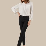 Ultra Stretch Straight Leg Comfort Waist Pants