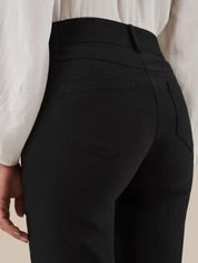 Ultra Stretch Straight Leg Comfort Waist Pants