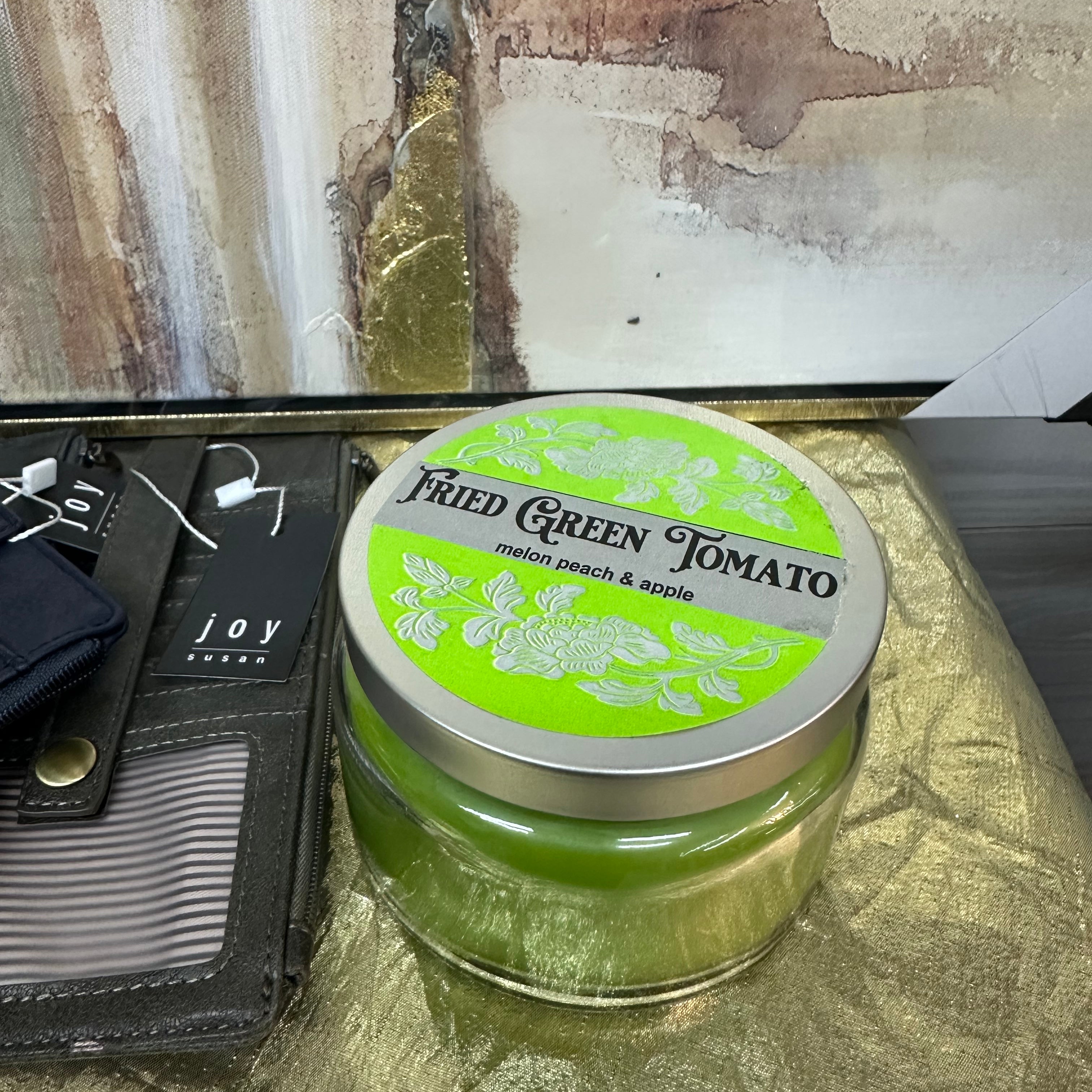 Fried Green Tomato Candle - Melon, Peach and Green Apple - 8 oz & 16 oz