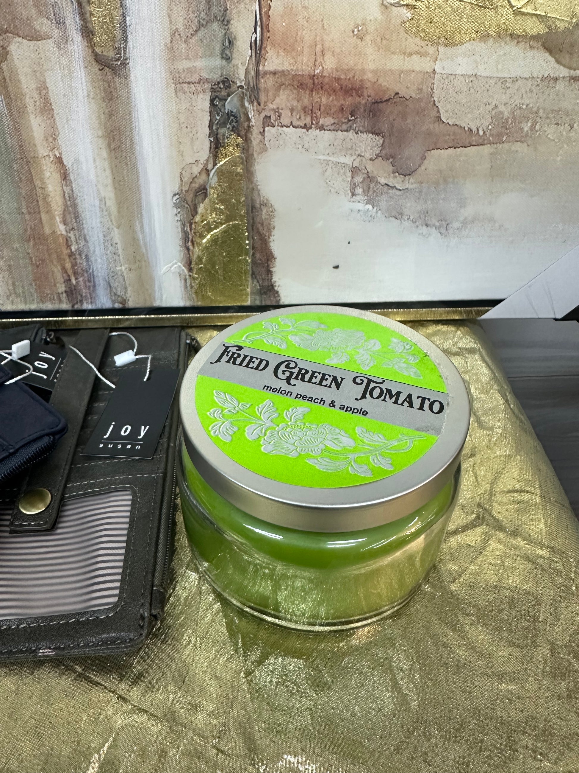 Fried Green Tomato Candle - Melon, Peach and Green Apple - 8 oz & 16 oz