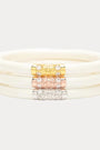Three Kings All Weather Bangles - Ivory