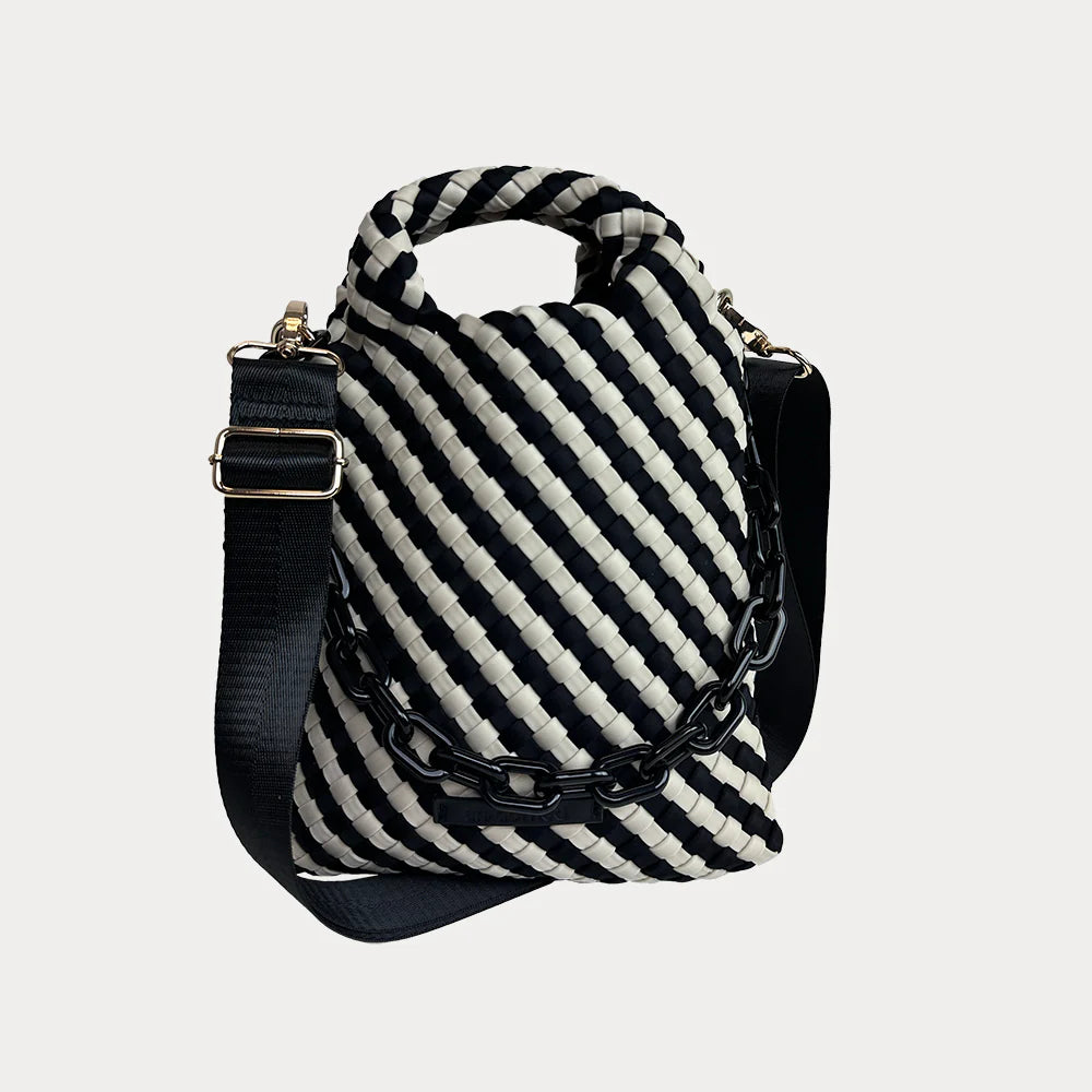 Lola Woven Neoprene Crossbody Bag