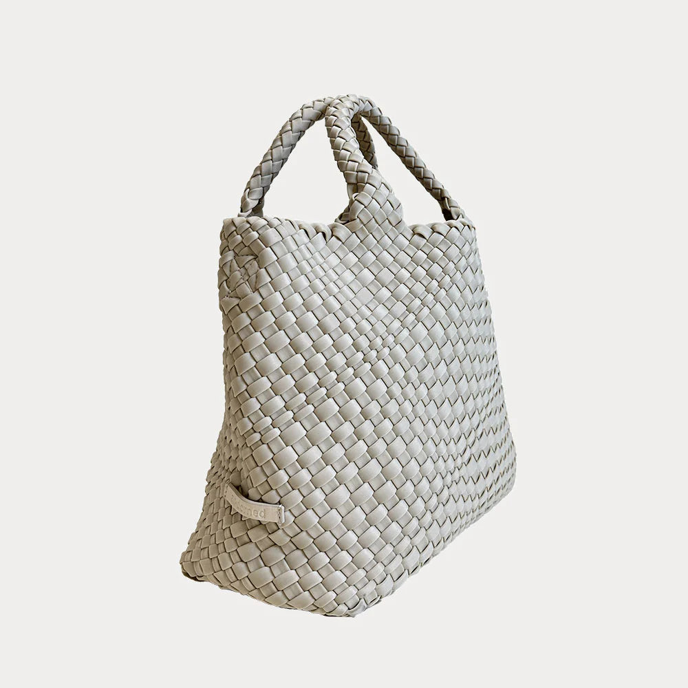 Lily Woven Neoprene Tote with Pouch