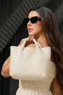 Lucy Woven Neoprene Tote Bag