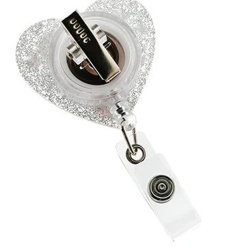 Nurse Theme Heart Shape Badge Holder