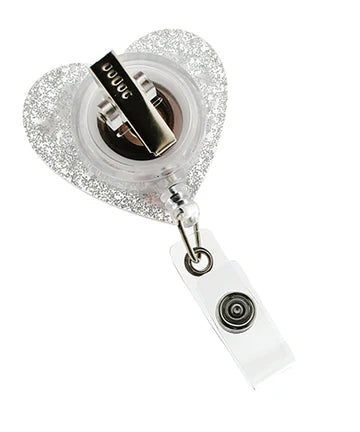 Nurse Theme Heart Shape Badge Holder
