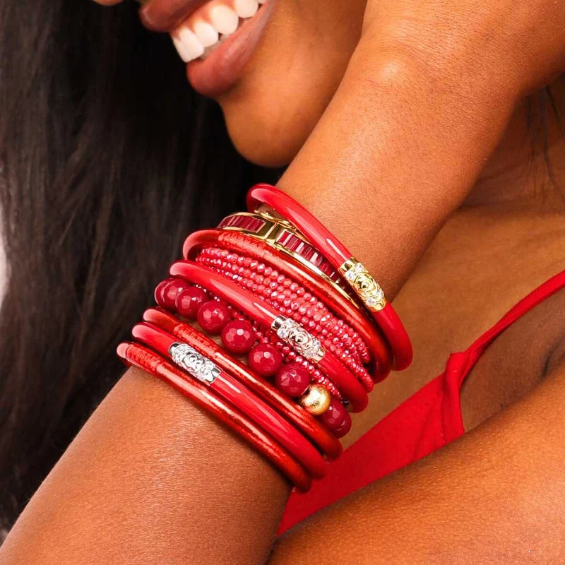 Three Kings All Weather Bangles(AWB) - Red