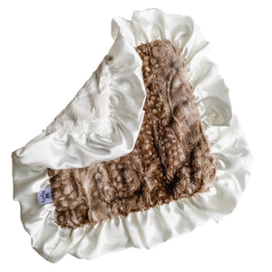 Fawn Ivory Ruffled Lovie