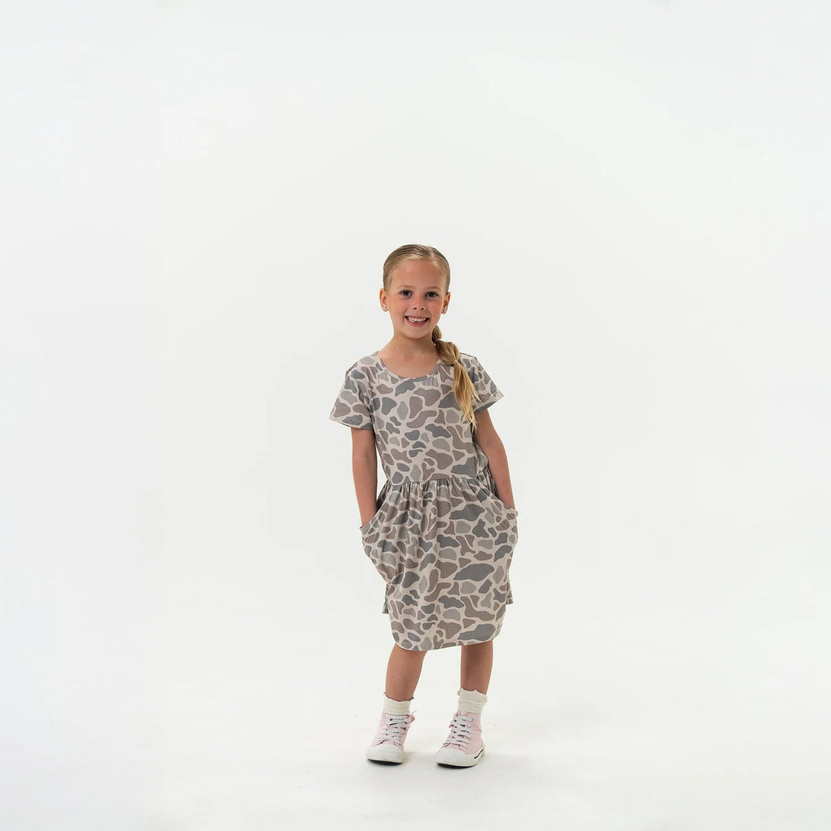 Youth Moxie Dress- Classic Deer Camo