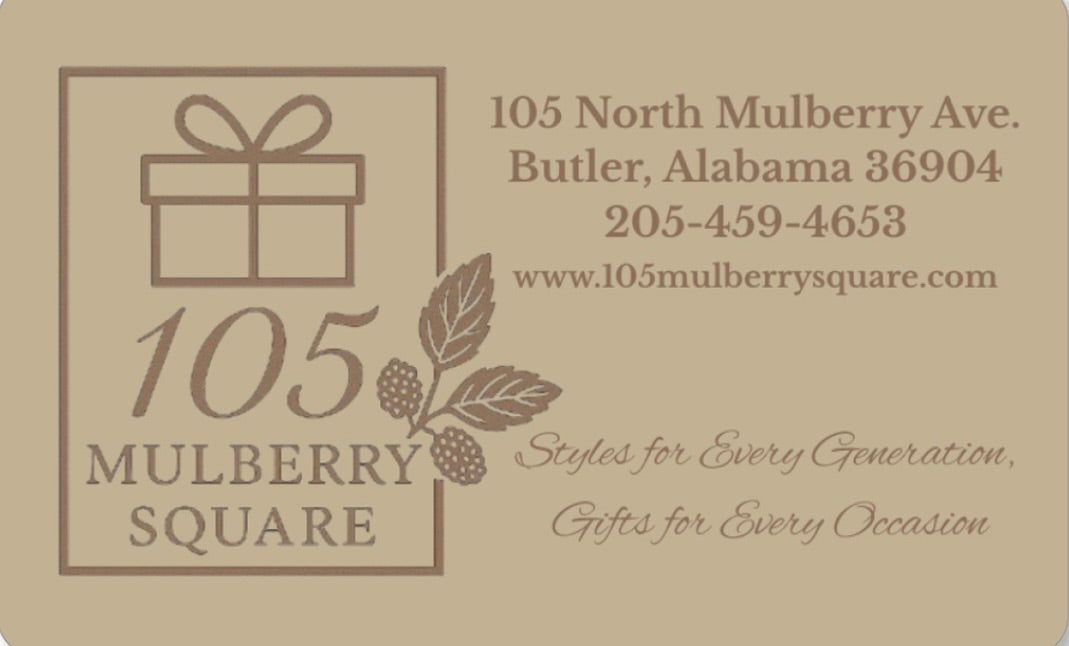 gift card to 105 Mulberry Square